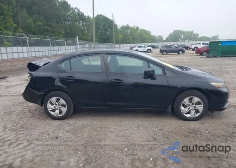 2014 Honda Civic Lx from USA, damaged, VIN 2HGFB2F50EH511747